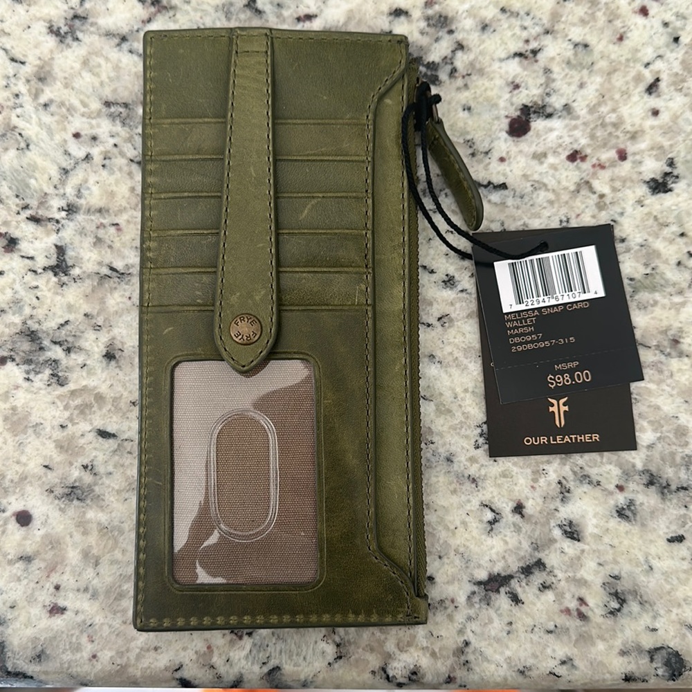 Frye Melissa Button Wallet